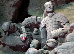 Guerreros de terracota del mausoleo de Xian