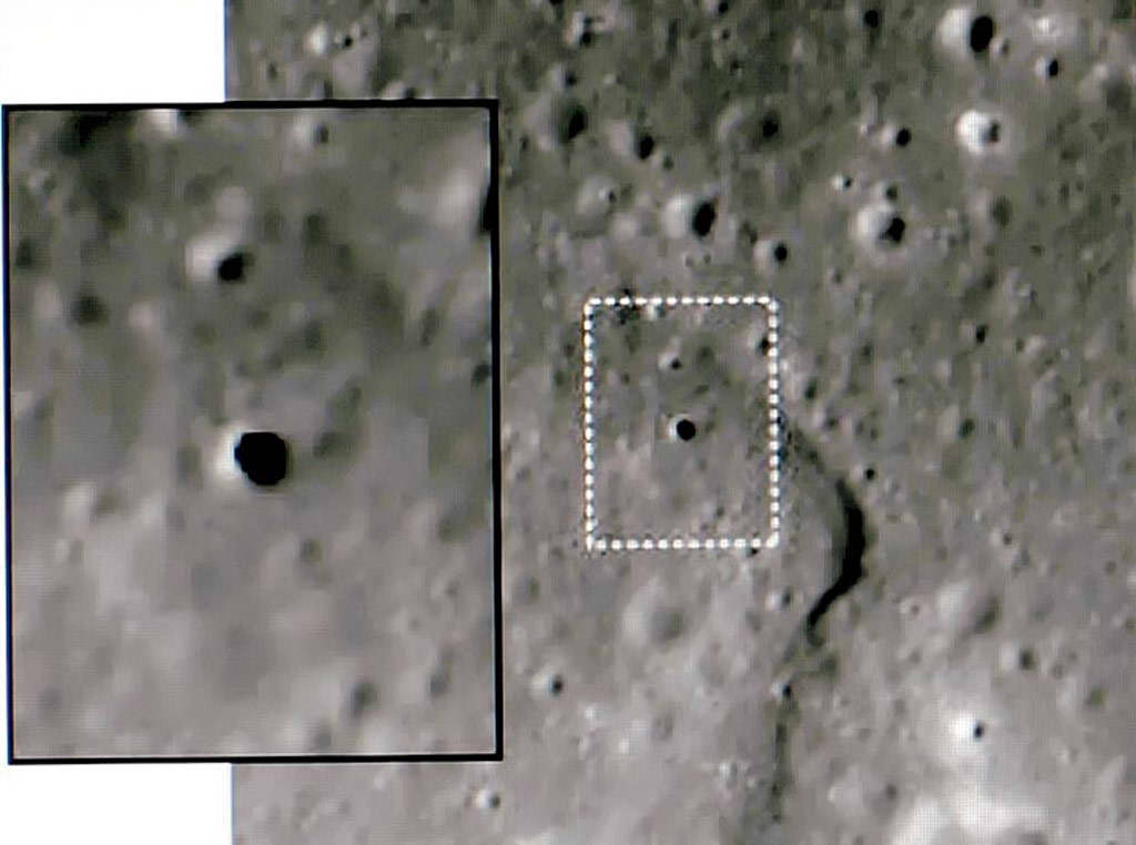Un equipo de cient�ficos japoneses descubri� un t�nel vertical en la Luna. La boca del hueco mide unos 65 metros de di�metro, y la profundidad es de entre 80 y 90 metros, es decir, el tama�o de un rascacielos no muy alto.