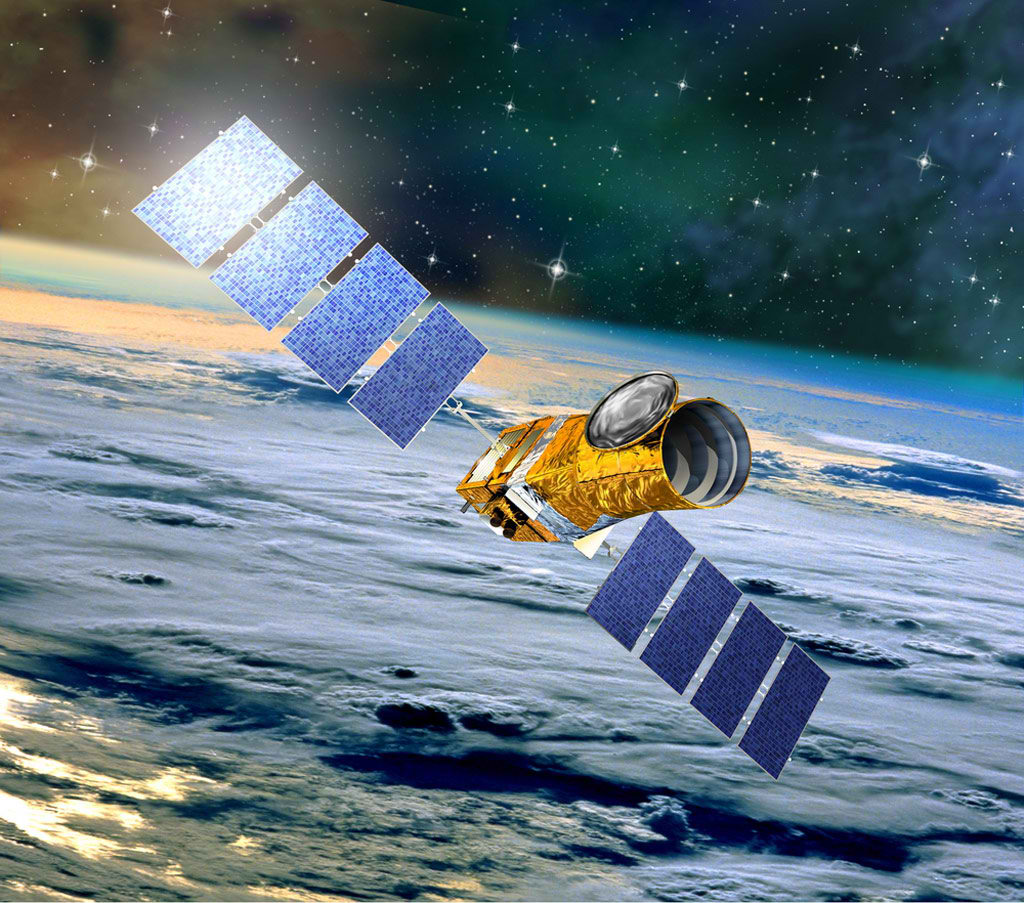 Sat�lite Corot, desarrollado para buscar planetas y realizar investigaciones de astrosismolog�a, ya ha realizado importantes hallazgos. Ilustraci�n: D. Ducros