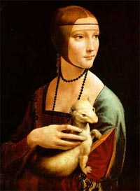 Dama con armi�o de Leonardo da Vinci