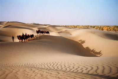Desierto de Taklimakan en China