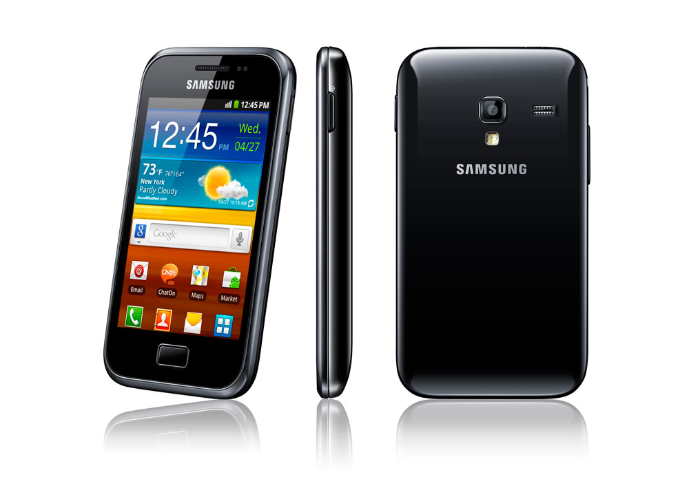 Samsung presenta su nuevo Galaxy Ace Plus, m�vil de gama media