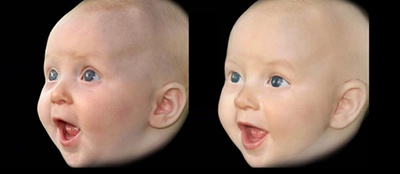 Los voluntarios miraron cada imagen y decidieron cu�l era la de humano y cu�l la de mu�eco