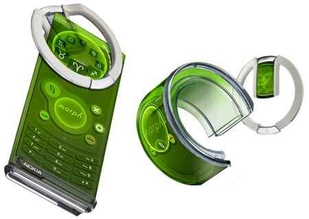 Este concepto ideado en el Centro de Investigaci�n de Nokia en colaboraci�n con la Universidad de Cambridge, prev� el uso de energ�a solar y una interfaz t�ctil, capaz de repelar la suciedad y analizar variables medioambientales. Imagen: Nokia.