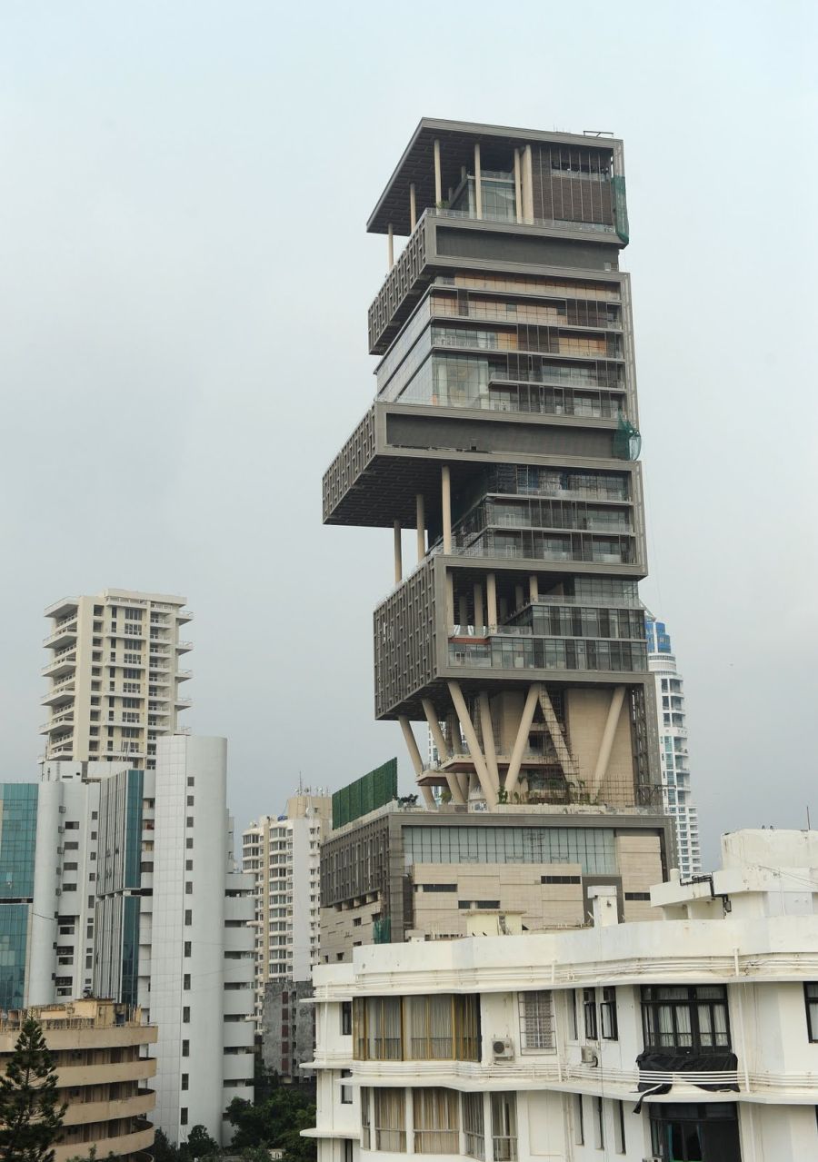 Casa Antilia, de lujo en Bombay, India