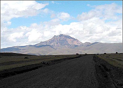 Sincholagua visto desde Limpiopungo