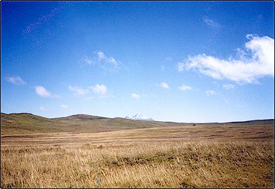 Iliniza visto desde los p�ramos cercanos a Zumbahua, esta foto fue tomada en un viaje hacia la laguna del volc�n Quilotoa. Desde este lugar era posible divisar el Cayambe, Puntas, Antisana, Rumi�ahui, Sincholagua, Pasochoa, Ilal�, Pichincha, Putzalagua, Cotopaxi, Quilinda�a, Tungurahua, Chimborazo y Carihuairazo, es decir gran parte de los volcanes de la sierra norte del Ecuador. 
